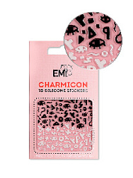 Charmicon 3D Silicone Stickers №119 Тайные символы